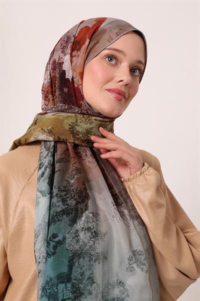 Silk Elite Şal | Gölge Yeşili