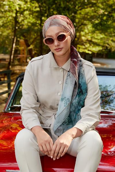 Silk Elite Şal | Gölge Yeşili