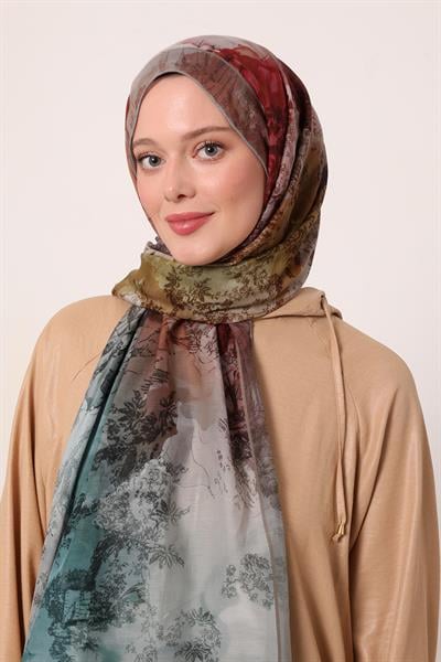 Silk Elite Şal | Gölge Yeşili