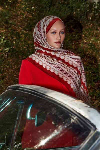 Silk Elite Şal | Kırmızı