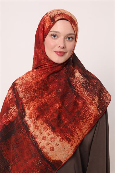 Silk Elite Şal | Güz Kırmızısı