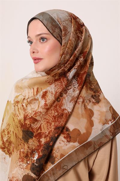 Silk Elite Şal | Güz Sarısı