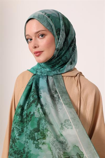 Silk Elite Şal | Işık Yeşili