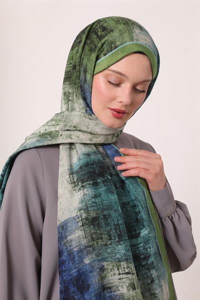 Silk Elite Şal | Işık Yeşili