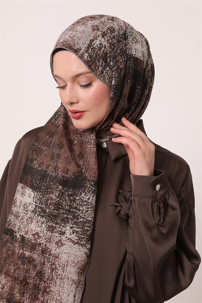 Silk Elite Şal | Kestane Kabuğu