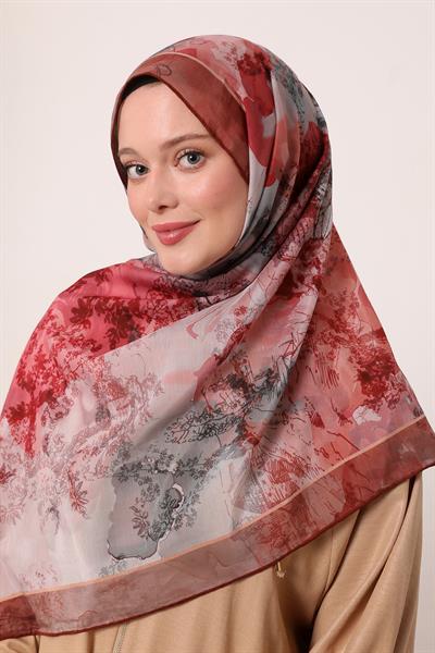 Silk Elite Şal | Kızıl Toprak