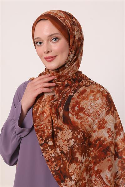 Silk Elite Şal | Kızıl Toprak