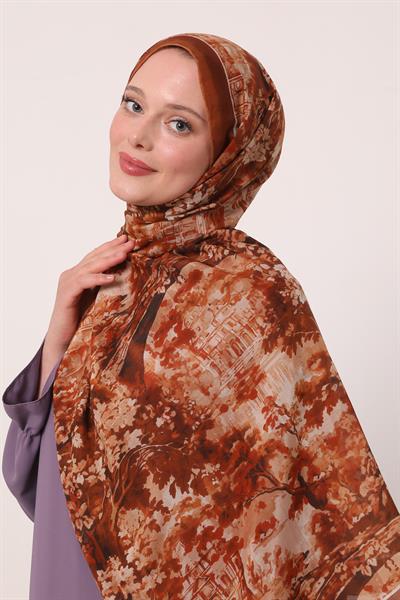 Silk Elite Şal | Kızıl Toprak