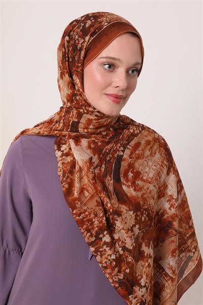 Silk Elite Şal | Kızıl Toprak