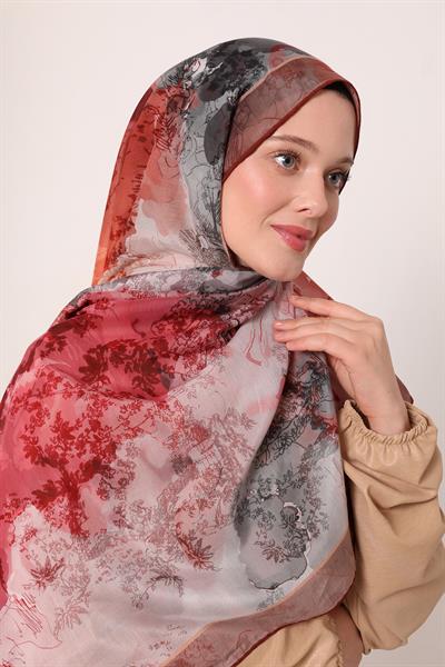 Silk Elite Şal | Kızıl Toprak