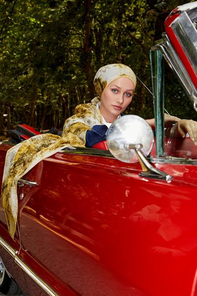 Silk Elite Şal | Kuru Mimoza