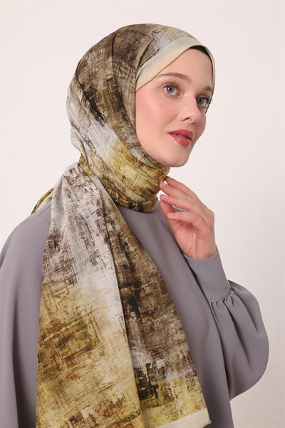 Silk Elite Şal | Kuru Mimoza