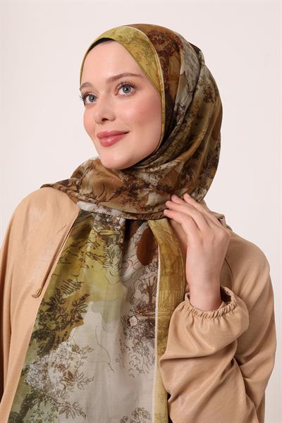 Silk Elite Şal | Kuru Mimoza