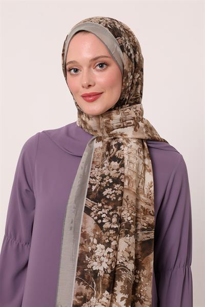 Silk Elite Şal | Menekşe Kabuğu