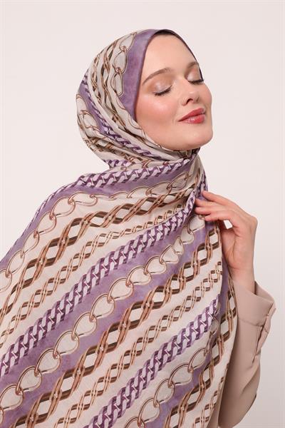 Silk Elite Şal | Mor Lavanta