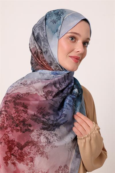 Silk Elite Şal | Mor Lavanta