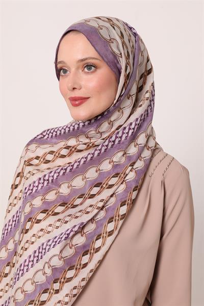 Silk Elite Şal | Mor Lavanta