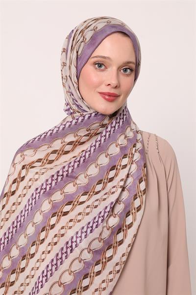 Silk Elite Şal | Mor Lavanta