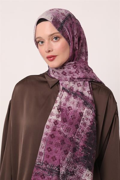 Silk Elite Şal | Mor Lavanta