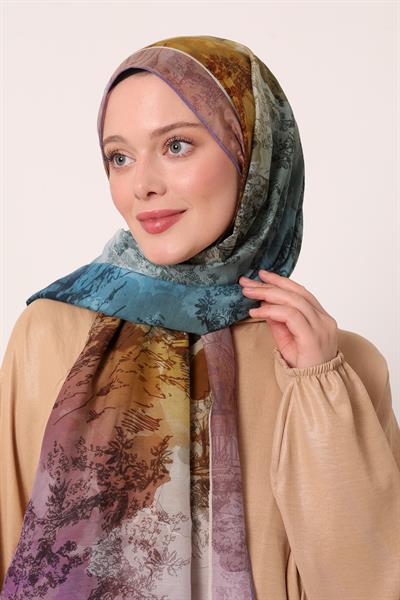 Silk Elite Şal | Mor Menekşe