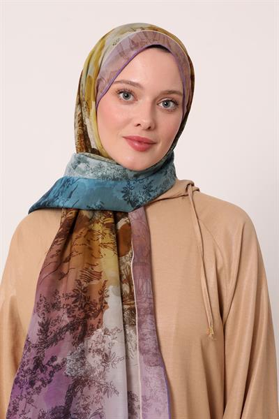 Silk Elite Şal | Mor Menekşe