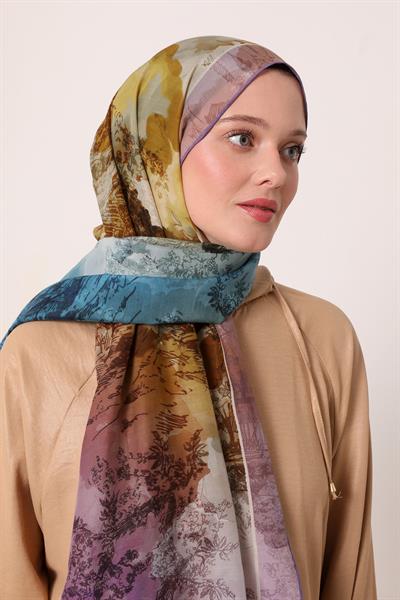 Silk Elite Şal | Mor Menekşe