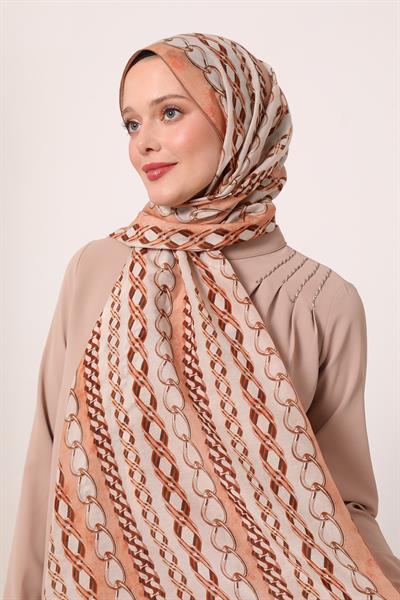 Silk Elite Şal | Şeftali Çiçeği