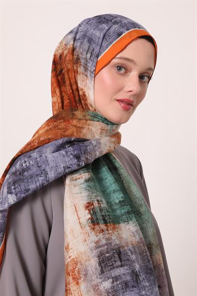 Silk Elite Şal | Turuncu