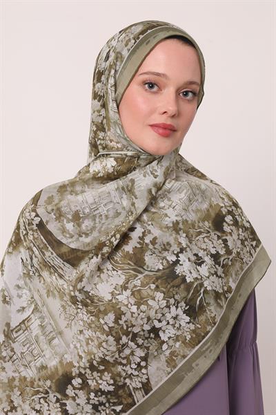 Silk Elite Şal | Yeşil Fısıltı