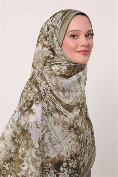 Silk Elite Şal | Yeşil Fısıltı
