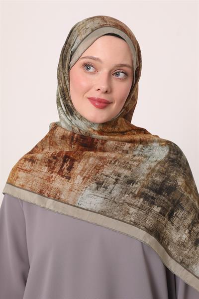 Silk Elite Şal | Zarif Vizon