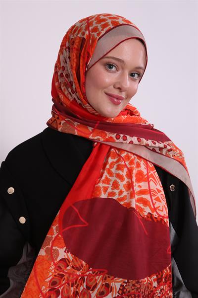 Silk Elite Şal | Zarif Vizon