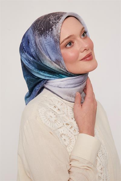 Summer Eşarp | Ay Mavisi