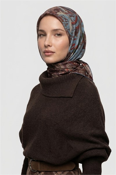 Summer Eşarp | Çikolata Kahvesi