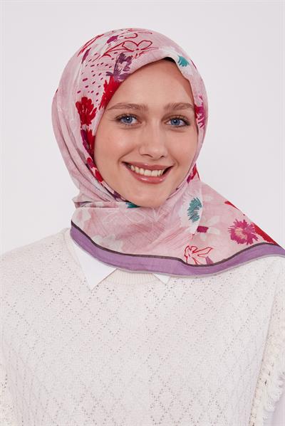 Summer Eşarp | Eflatun