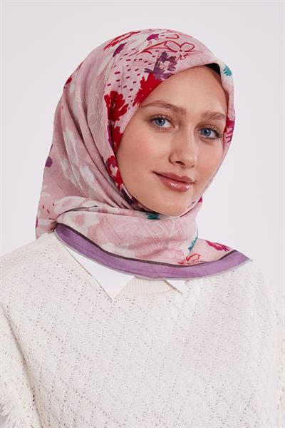 Summer Eşarp | Eflatun