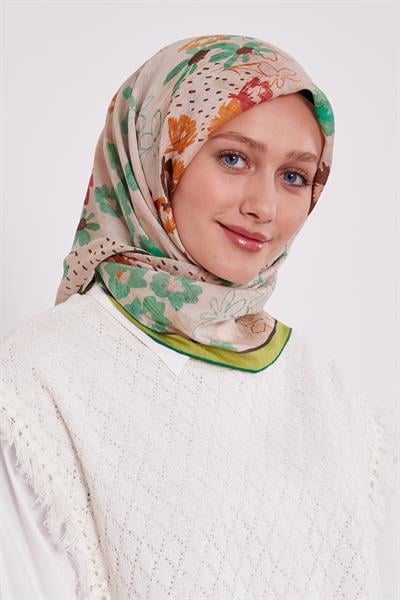 Summer Eşarp | Fıstık Yeşili