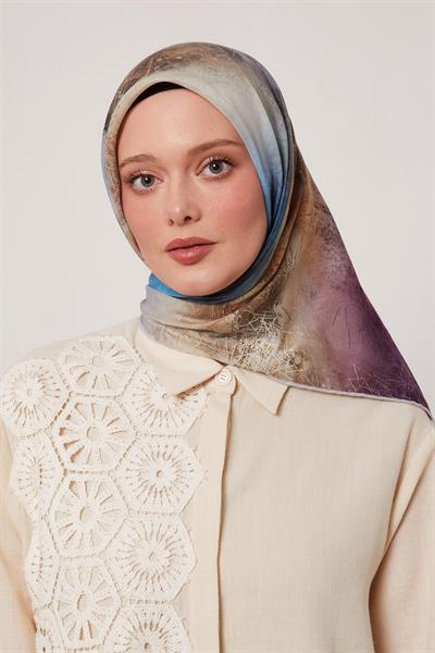 Summer Eşarp | Mor Lavanta