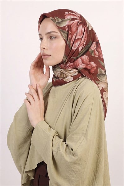 Summer Eşarp | Yakut Bordo