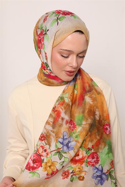 Summer Şal | Altın Kehribar