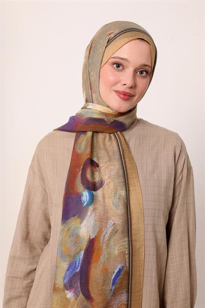 Summer Şal | Altın Kehribar