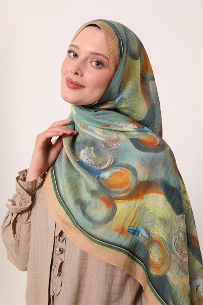 Summer Şal | Amber Işıltısı