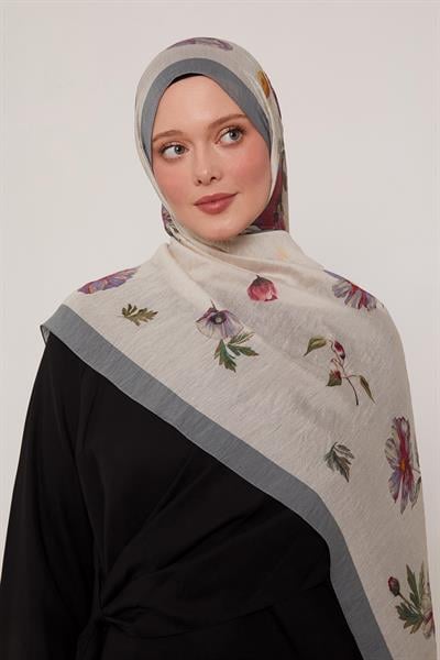 Summer Şal | Bulut Grisi