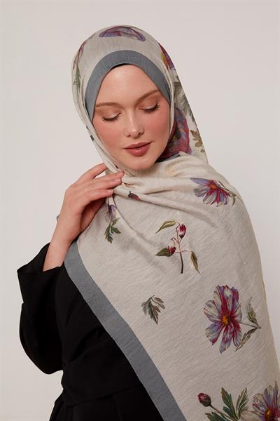 Summer Şal | Bulut Grisi