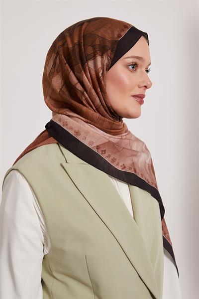 Summer Şal | Çikolata Kahvesi