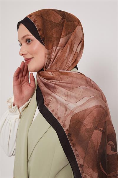 Summer Şal | Çikolata Kahvesi