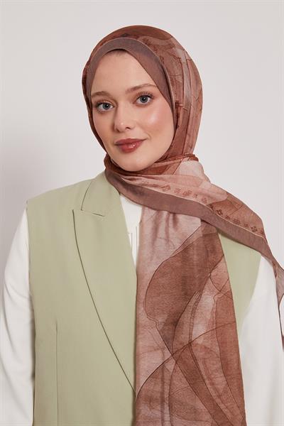 Summer Şal | Derin Kahve