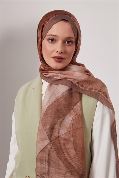 Summer Şal | Derin Kahve