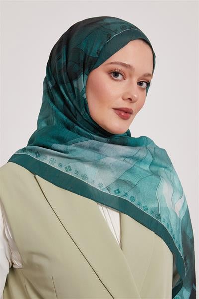 Summer Şal | Derin Turkuaz