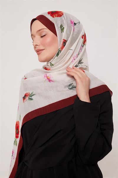 Summer Şal | Dumanlı Bordo